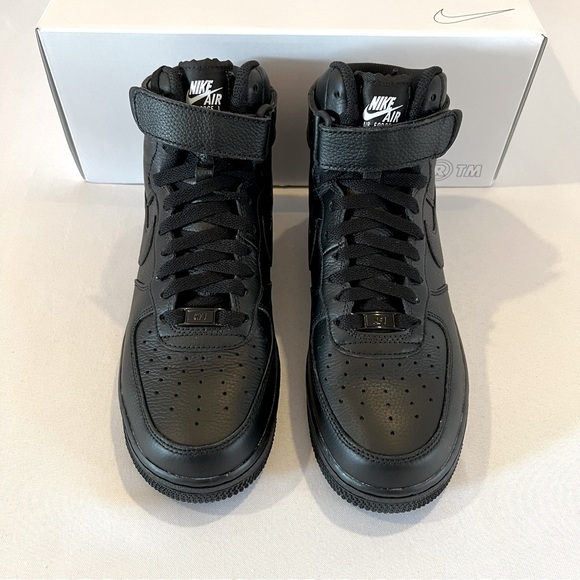 Nike Shoes - NIB Nike Air Force 1, Black, W Size 9
